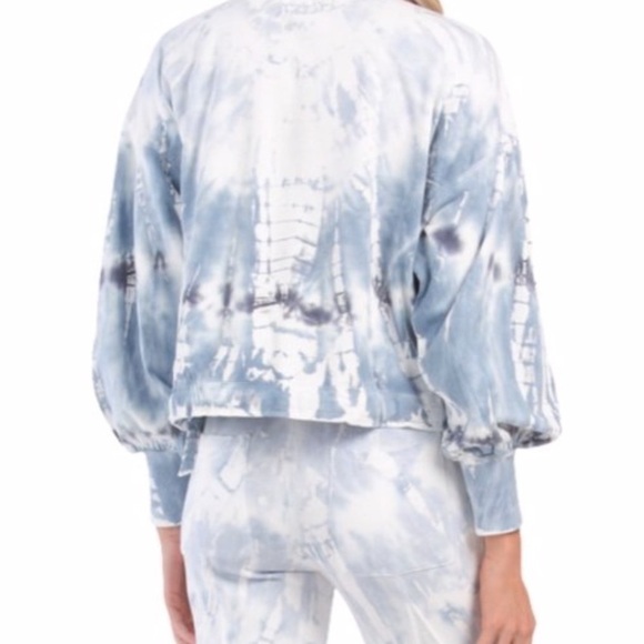 YOUNG FABULOUS & BROKE NWT Saltwater Crew Neck Tie Dye Sweatshirt Size Small - Picture 14 of 14